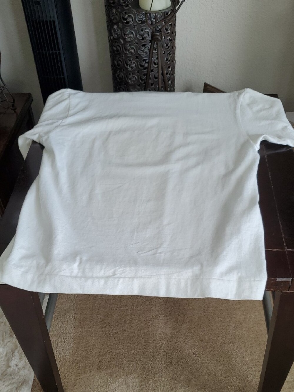 Bape White Short Sleeve Tee with Yellow Banana Ape Head Graphic - Picture 6 of 6